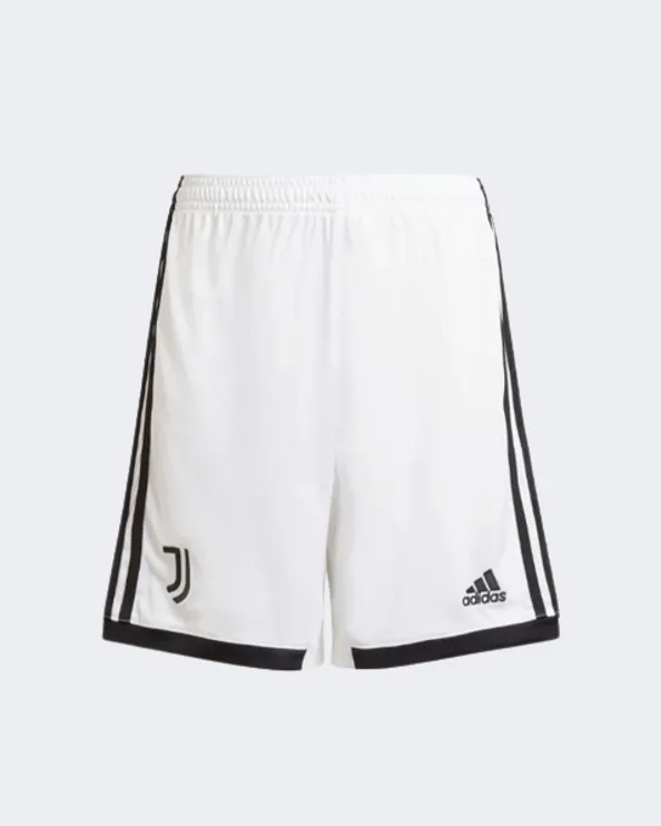 Adidas Juventus 22/23 Home Boys Football Short White/Black Hb0433