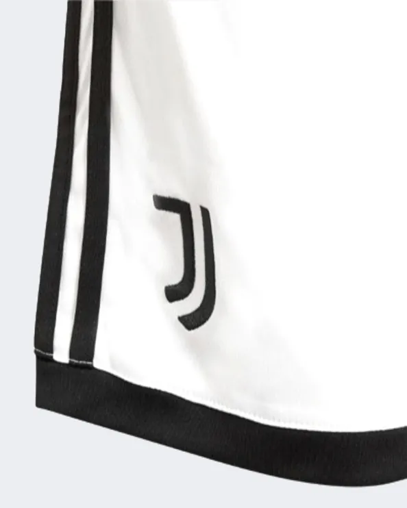 Adidas Juventus 22/23 Home Boys Football Short White/Black Hb0433