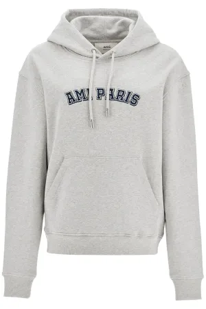 AMI ALEXANDRE MATIUSSI hooded varsity sweat
