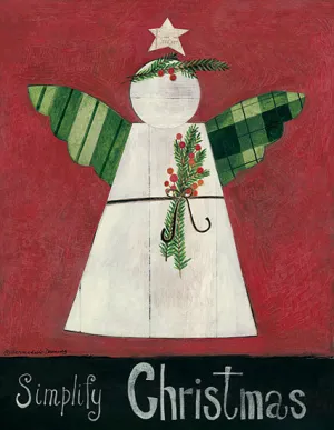 BER1323 - Simplify Christmas Angel - 12x16