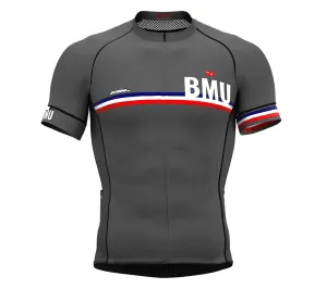 Bermuda Gray CODE Short Sleeve Cycling PRO Jersey for Men and Women