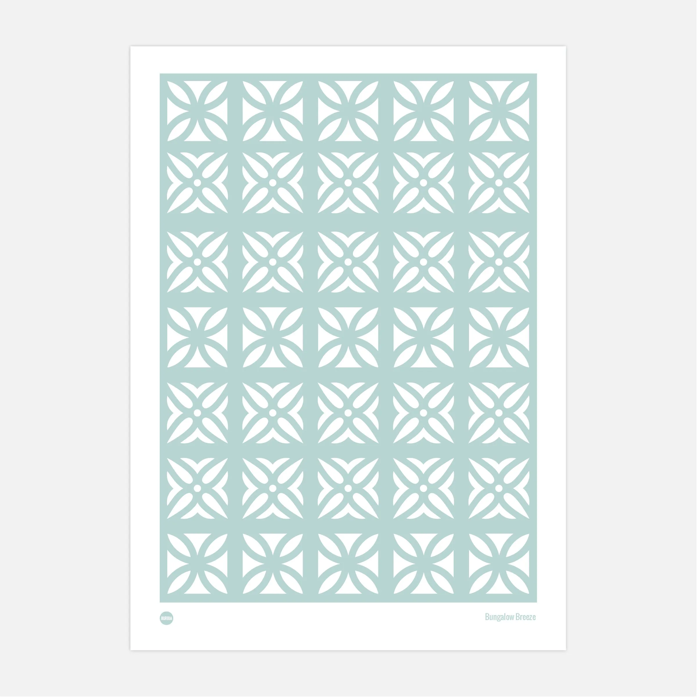 Bungalow Breeze Block Print