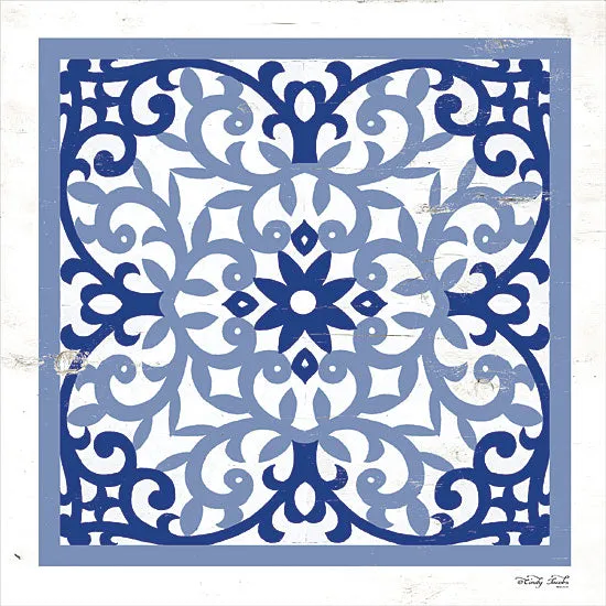 CIN1875 - Blue Tile V - 12x12