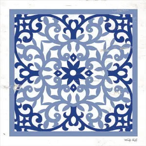 CIN1875 - Blue Tile V - 12x12