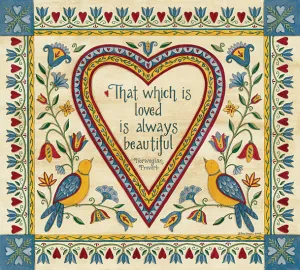 DS1725 - That Which is Loved is Always Beautiful Sampler