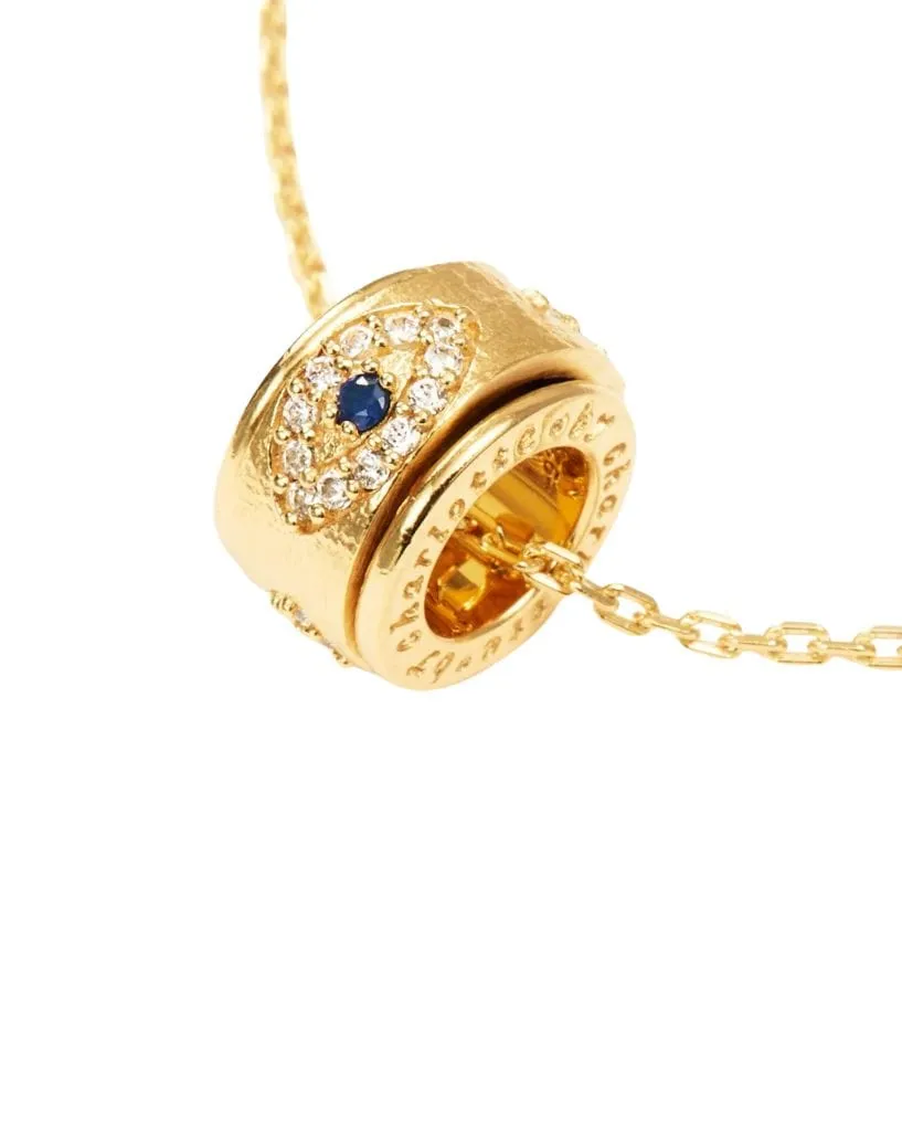 Gold Trust Spinning Meditation Necklace