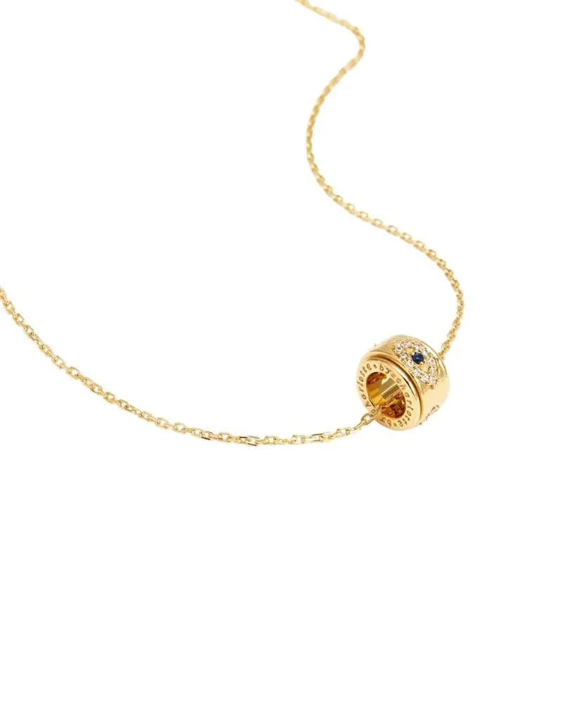 Gold Trust Spinning Meditation Necklace