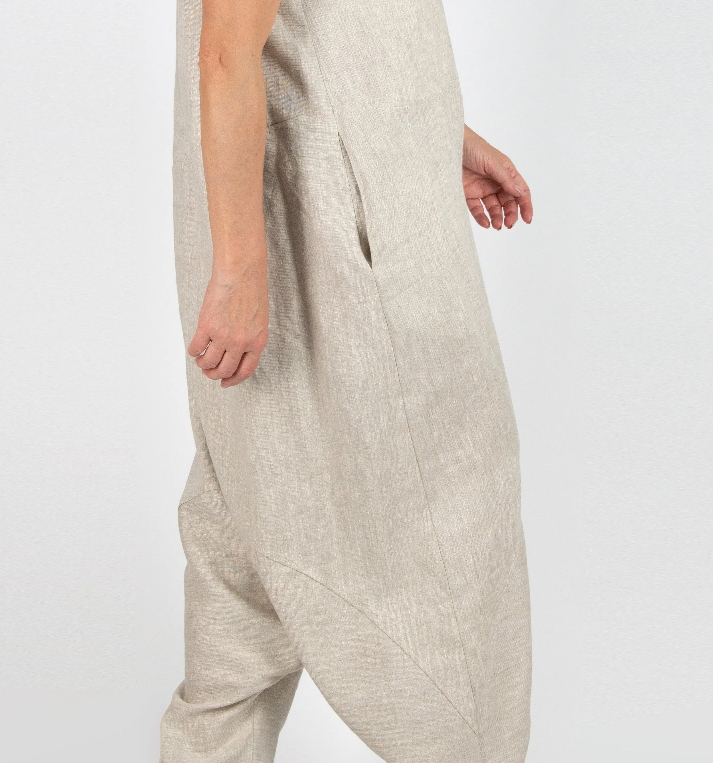 Harem Linen Jumpsuit RUTH