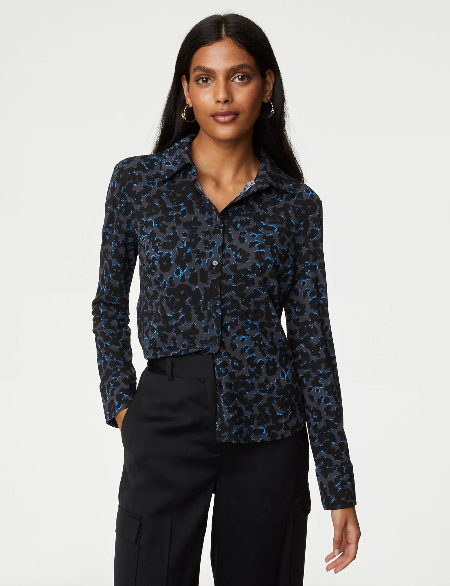 Jersey Animal Print Shirt