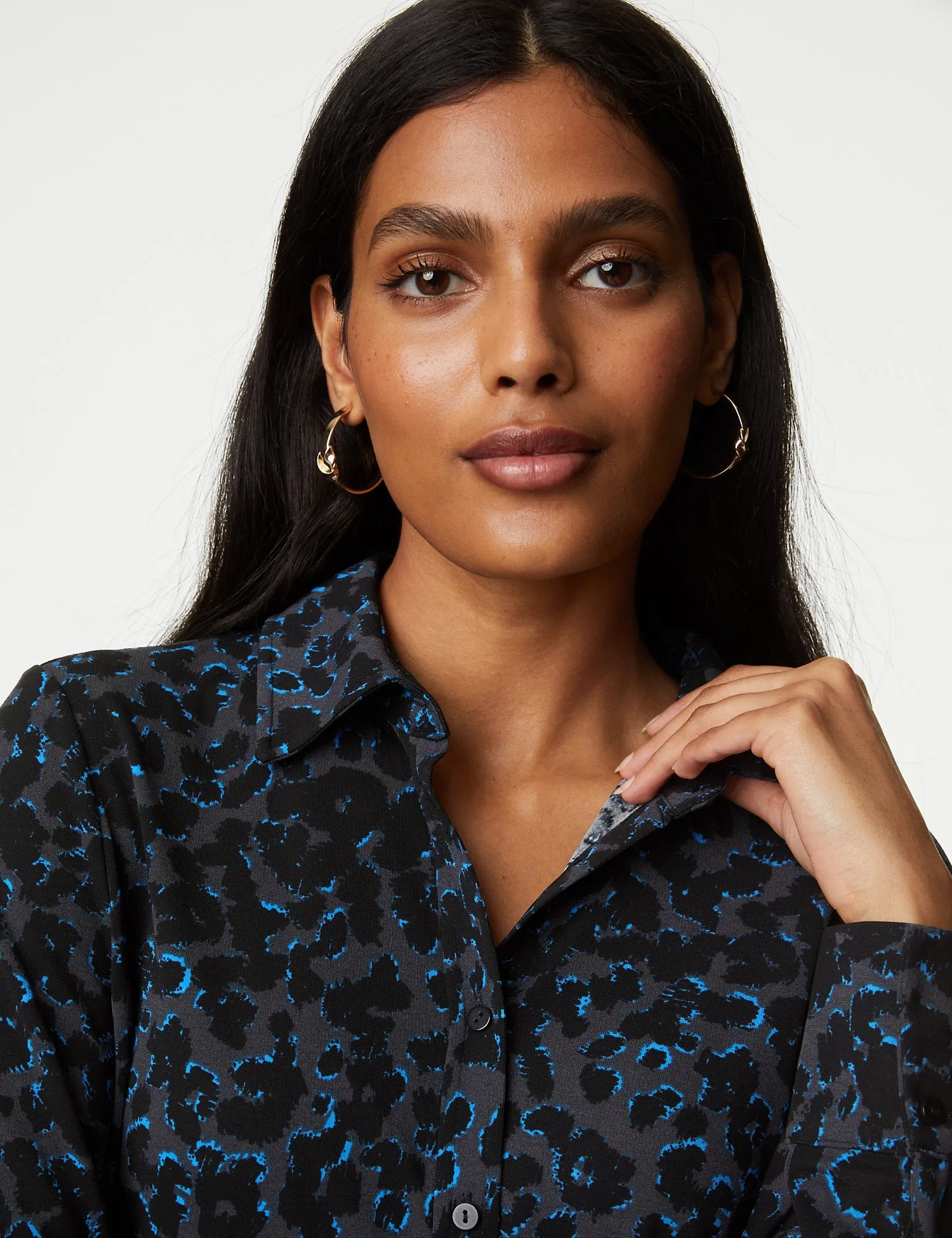Jersey Animal Print Shirt