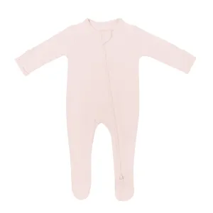 Kyte Baby Zippered Footie | Blush