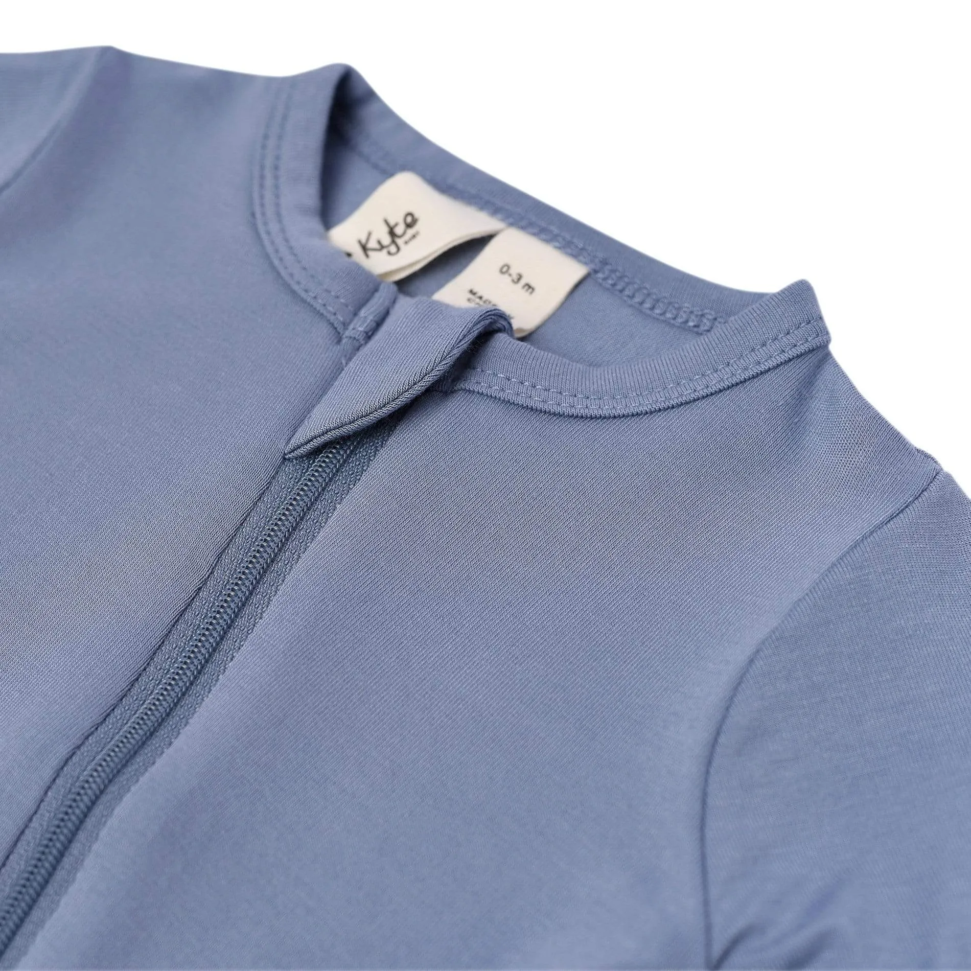 Kyte Baby Zippered Footie | Slate