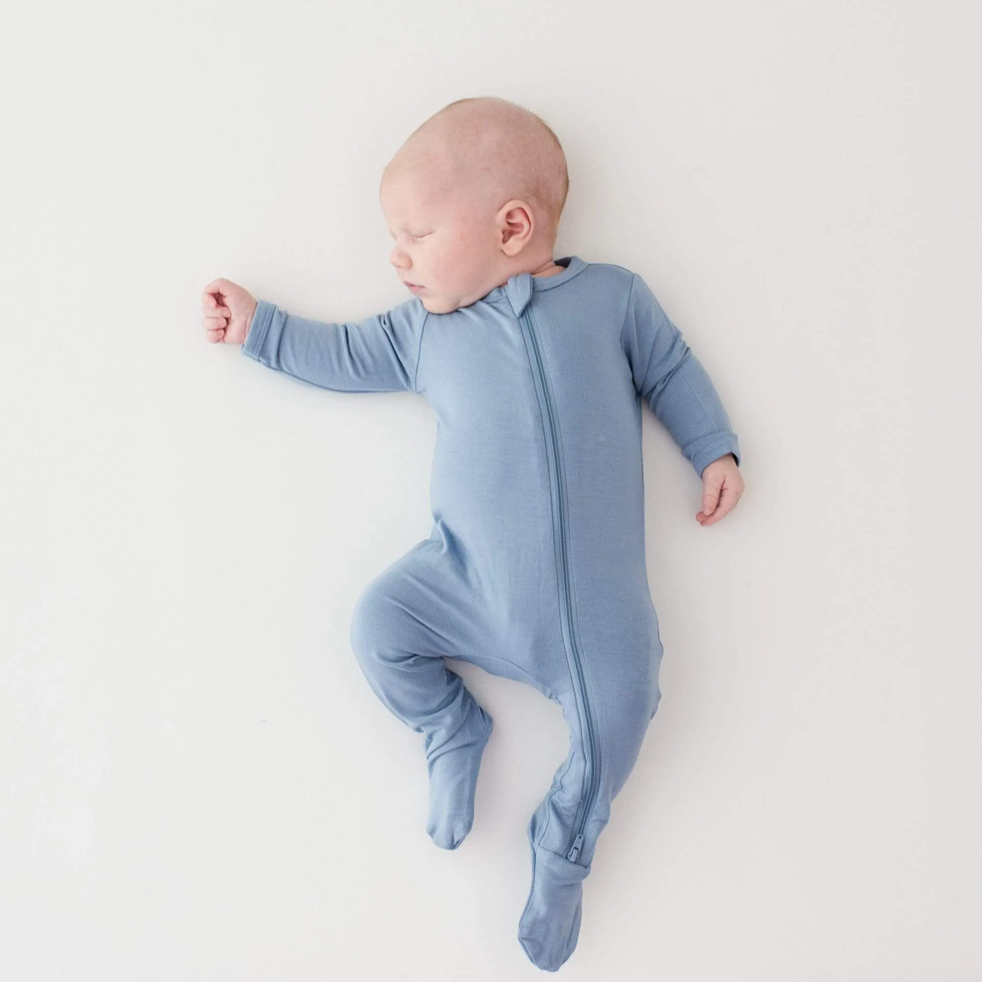 Kyte Baby Zippered Footie | Slate