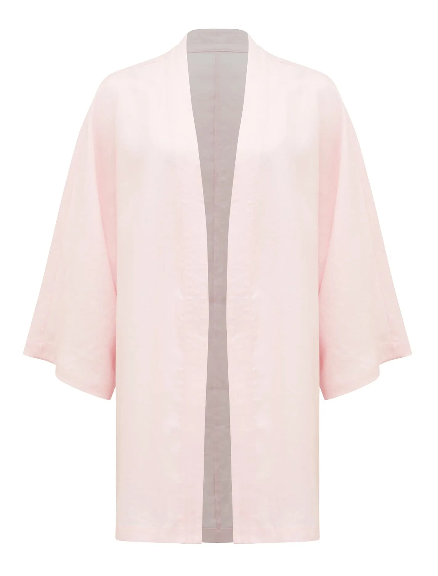 Leona Casual Linen Kimono