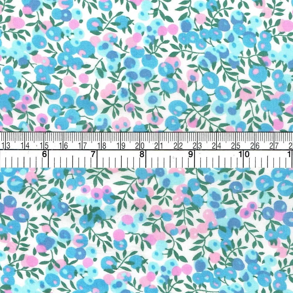 Liberty Tana Lawn Cotton Fabric- Wiltshire Bermuda, 1/4 yard