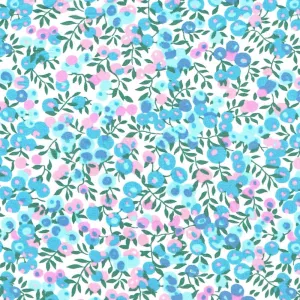 Liberty Tana Lawn Cotton Fabric- Wiltshire Bermuda, 1/4 yard