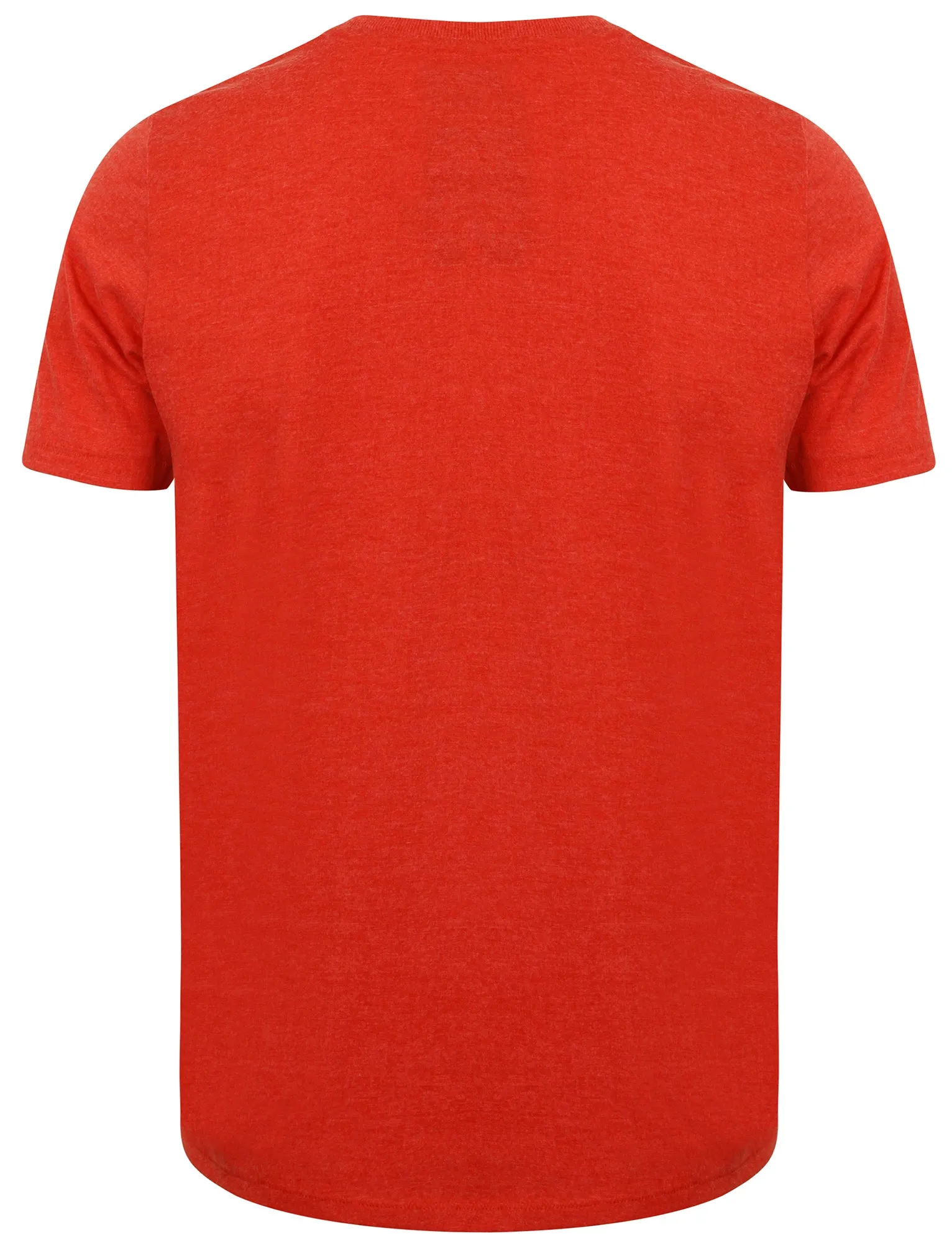 Montauk Motif Cotton T-Shirt in Tokyo Red Marl - Tokyo Laundry