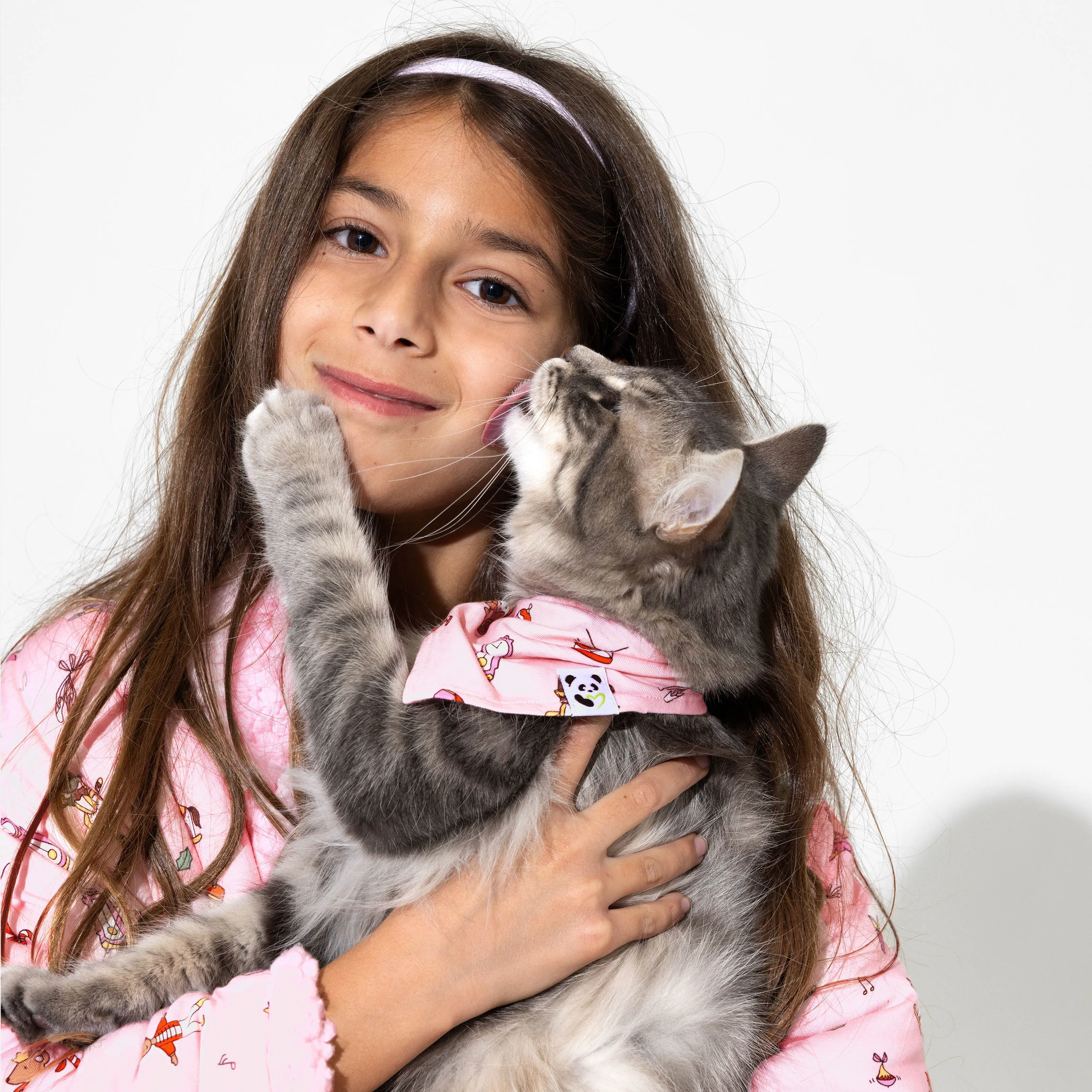 Nutcracker Pink Bamboo Matching Pet Bandana