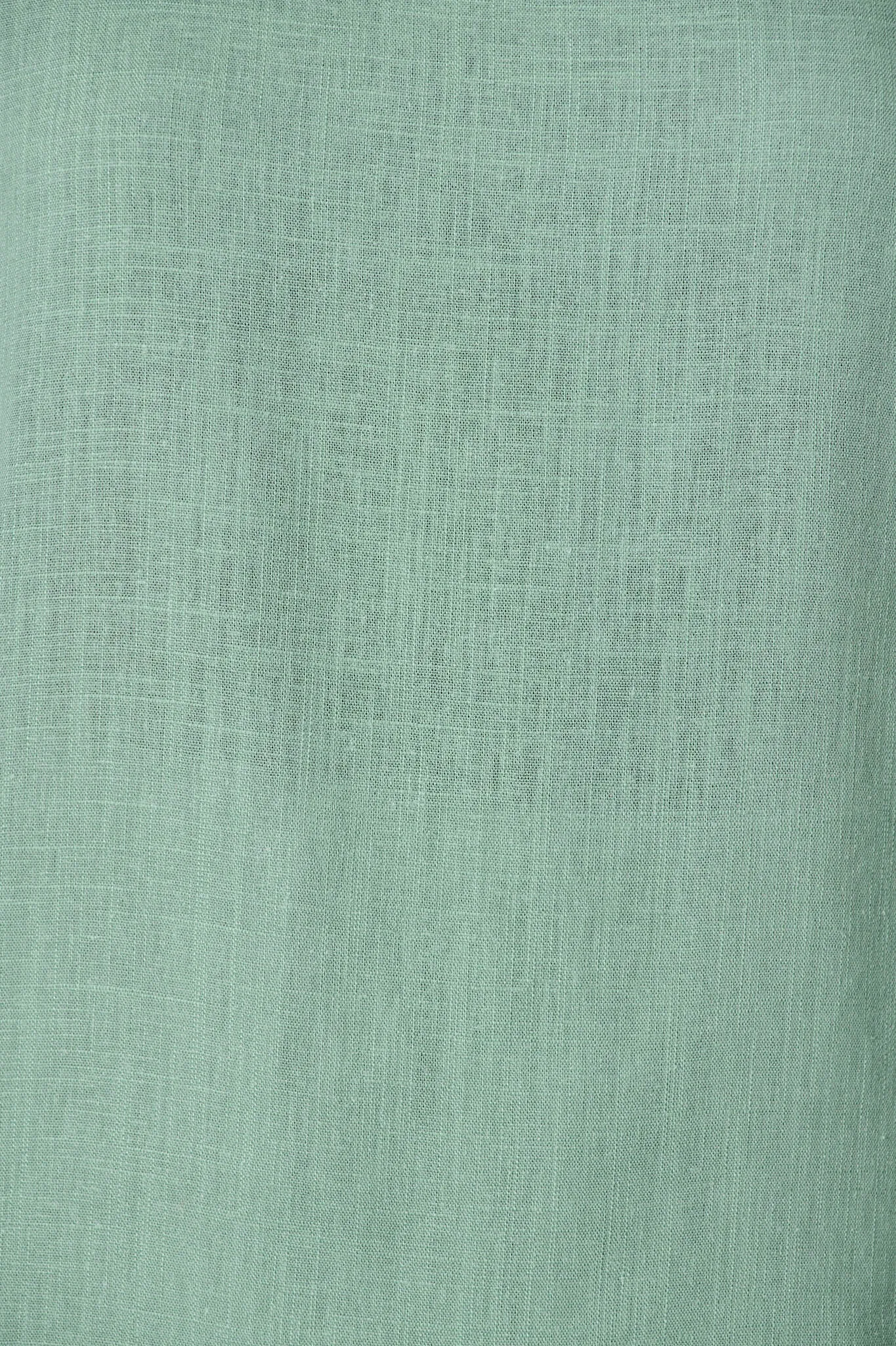 Pale Green Linen Blend Top
