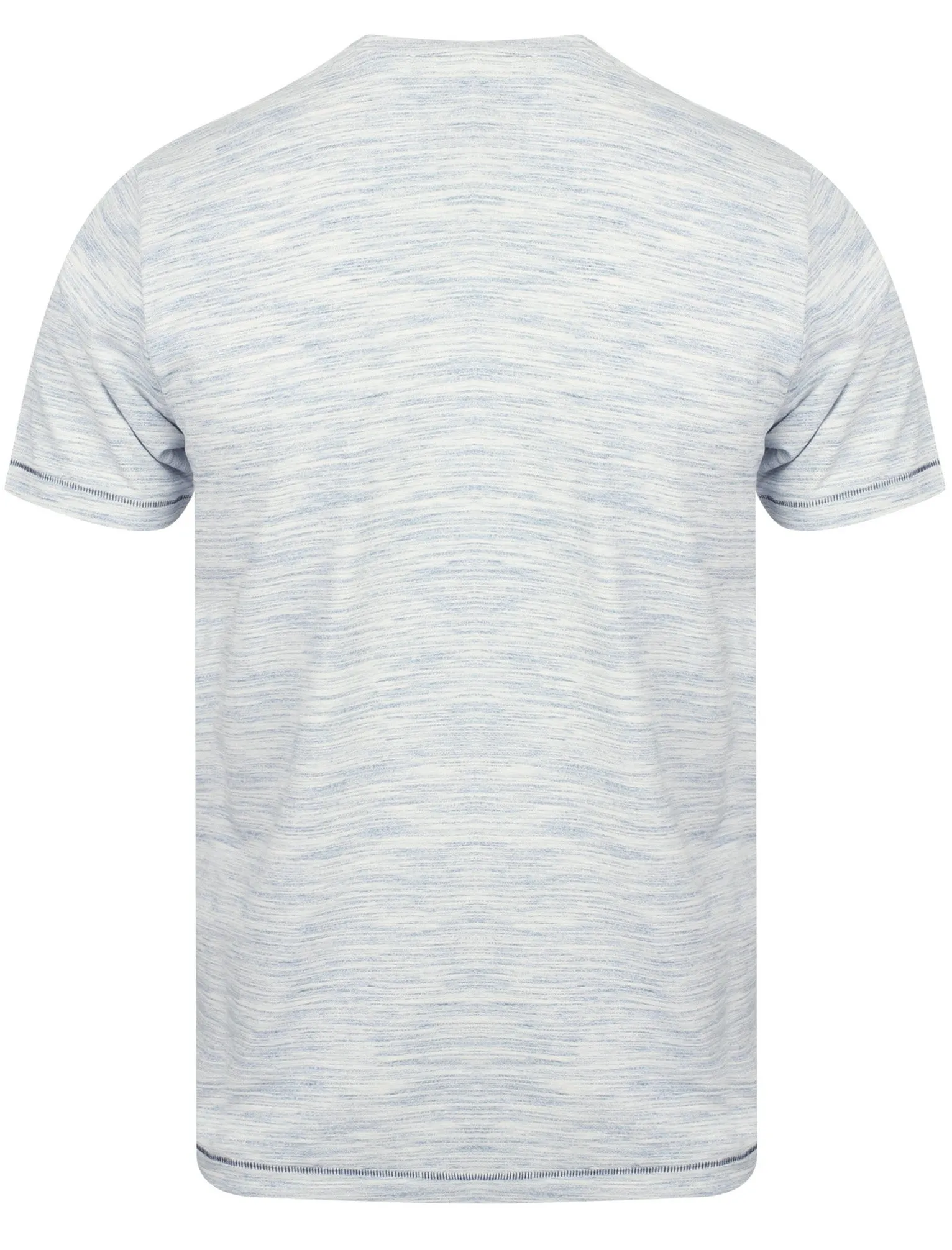 Prestonburg Flocked Motif Cotton Jersey T-Shirt In Vintage Indigo - Tokyo Laundry