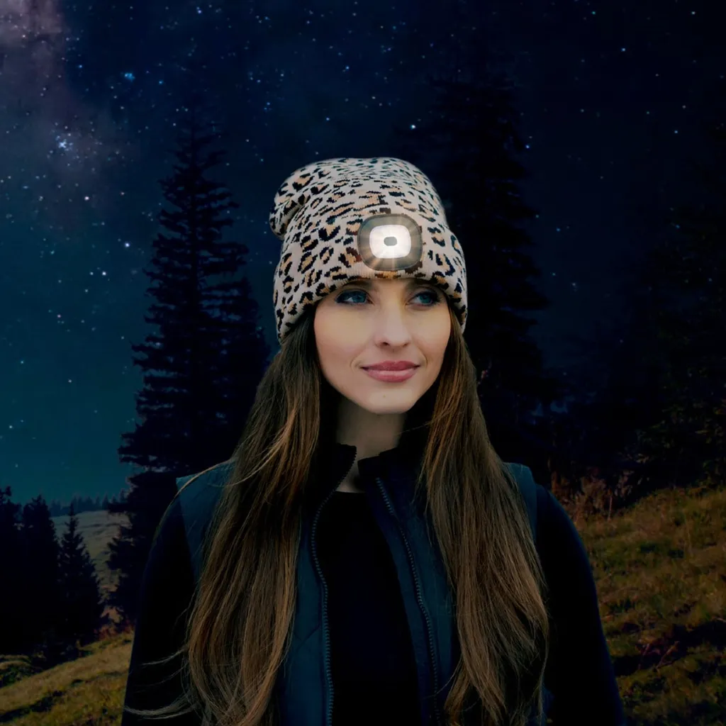Rechargeable LED Adult Beanie - Explorer's Collection