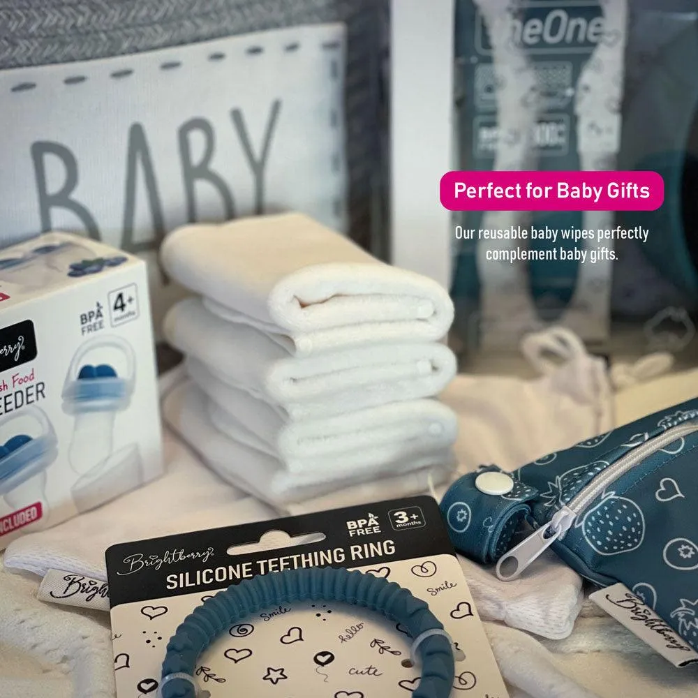Reusable Bamboo Baby Wipes Set