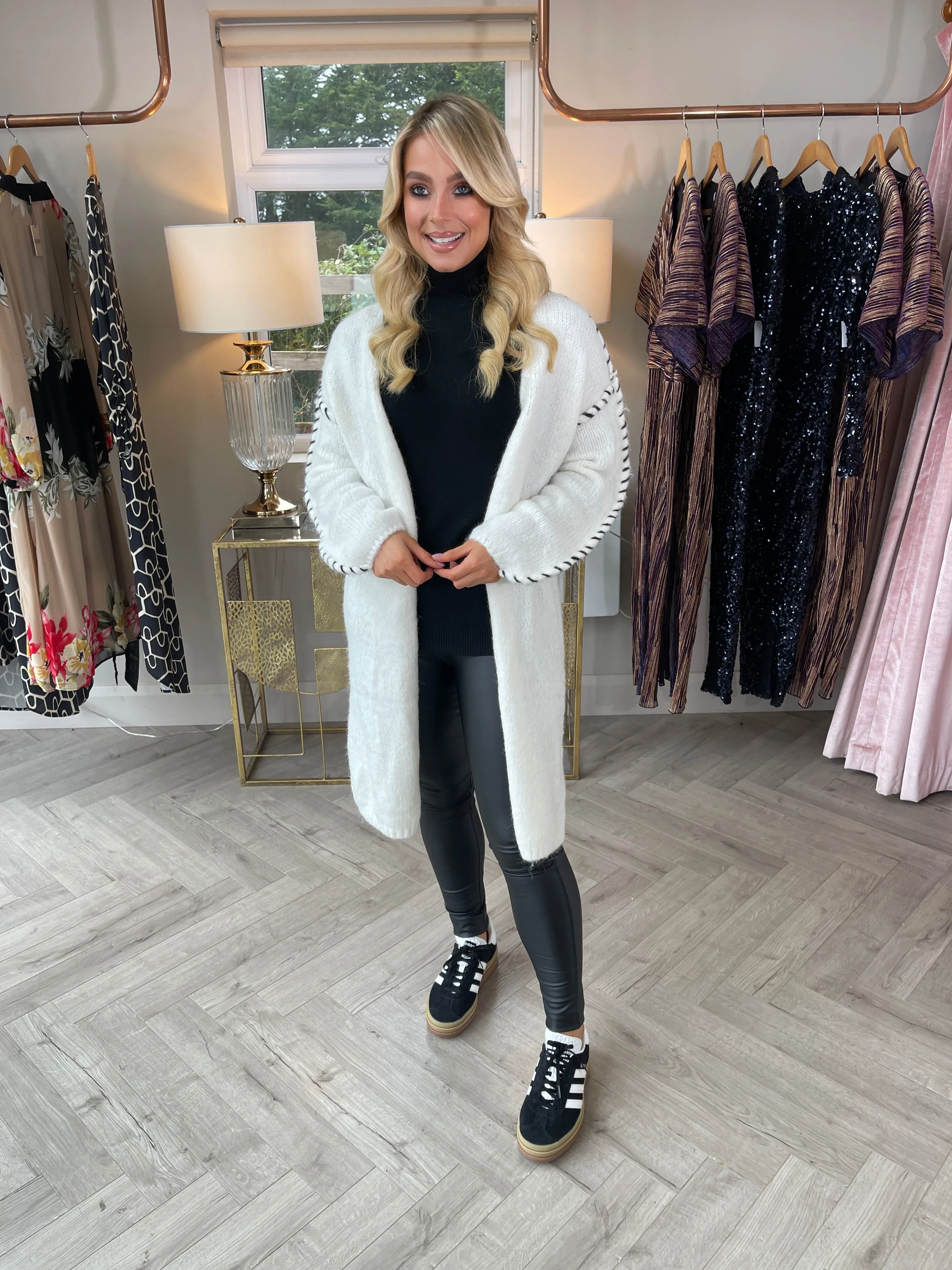 Sacha White Cardi