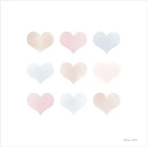 SB1218 - Watercolor Hearts - 12x12