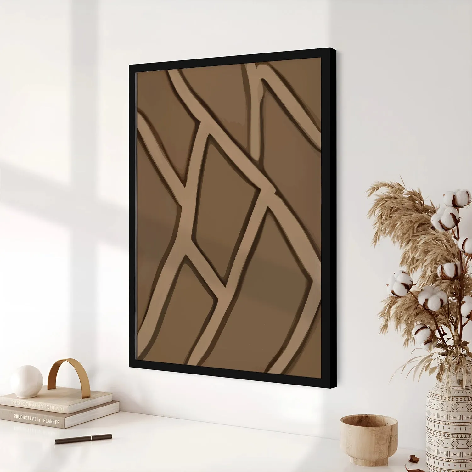Snake Skin Patterns In Earthy Tone