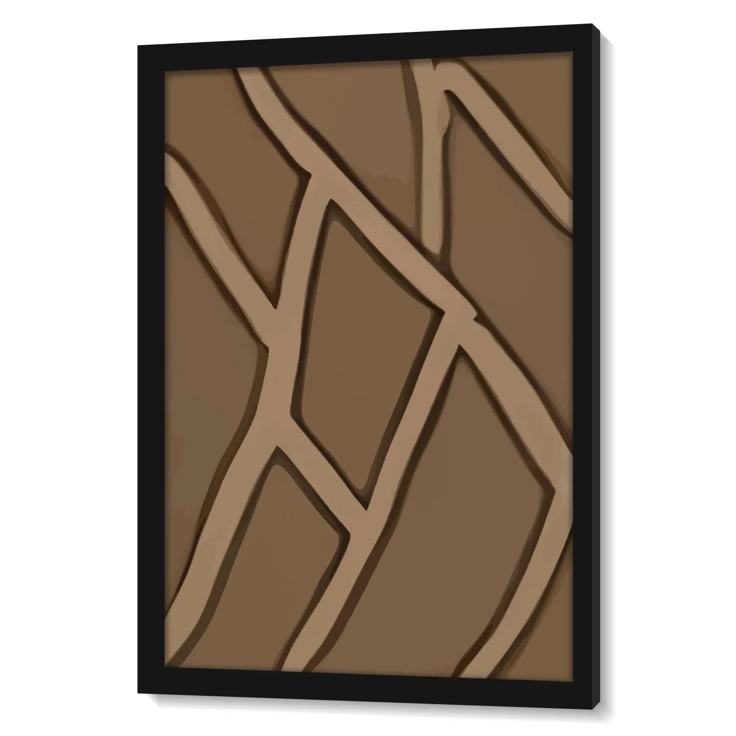 Snake Skin Patterns In Earthy Tone