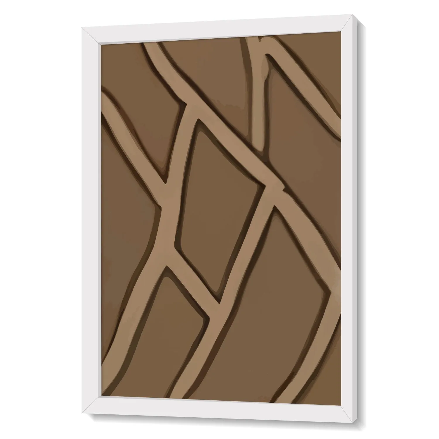 Snake Skin Patterns In Earthy Tone