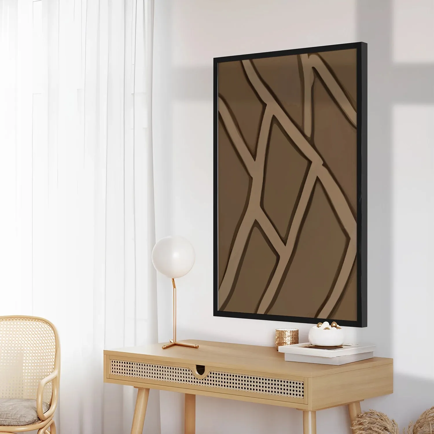 Snake Skin Patterns In Earthy Tone
