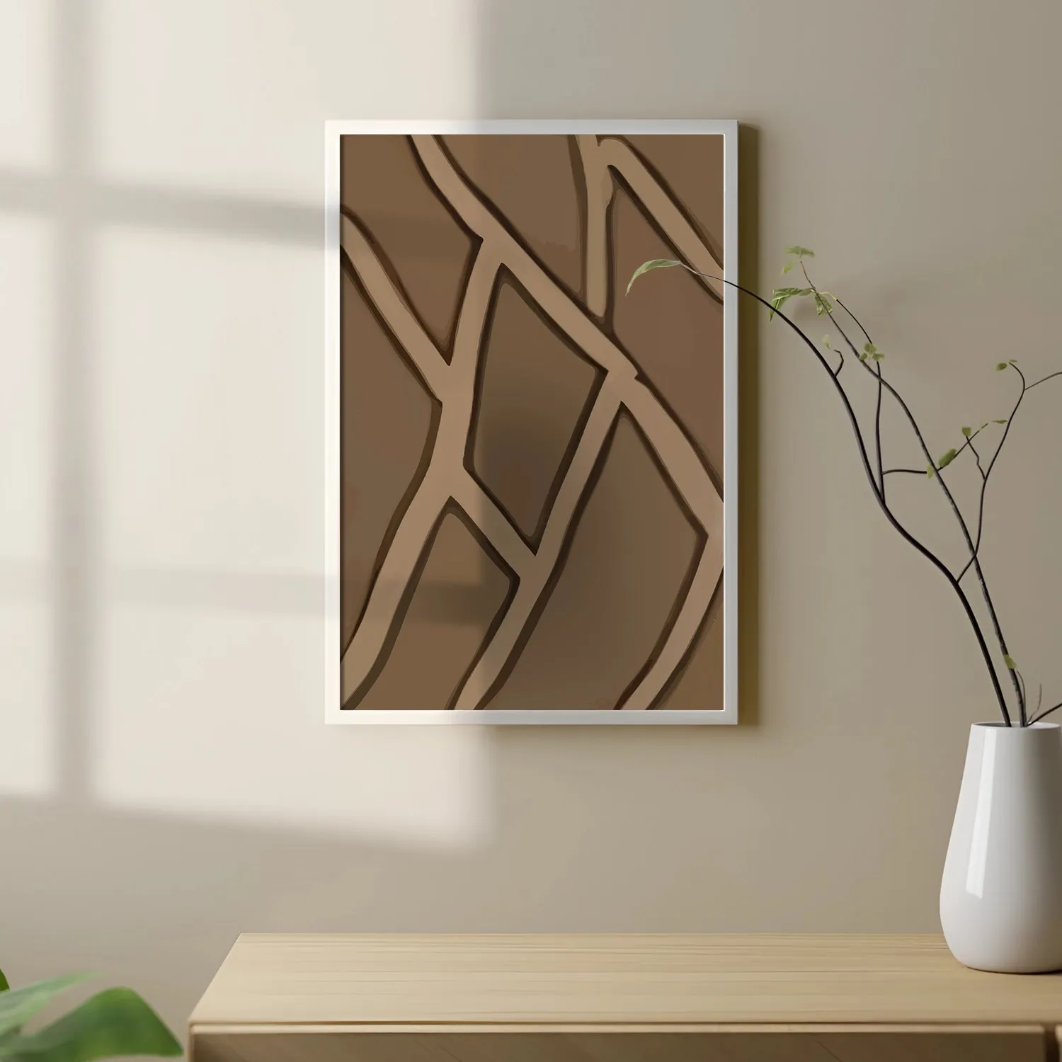 Snake Skin Patterns In Earthy Tone