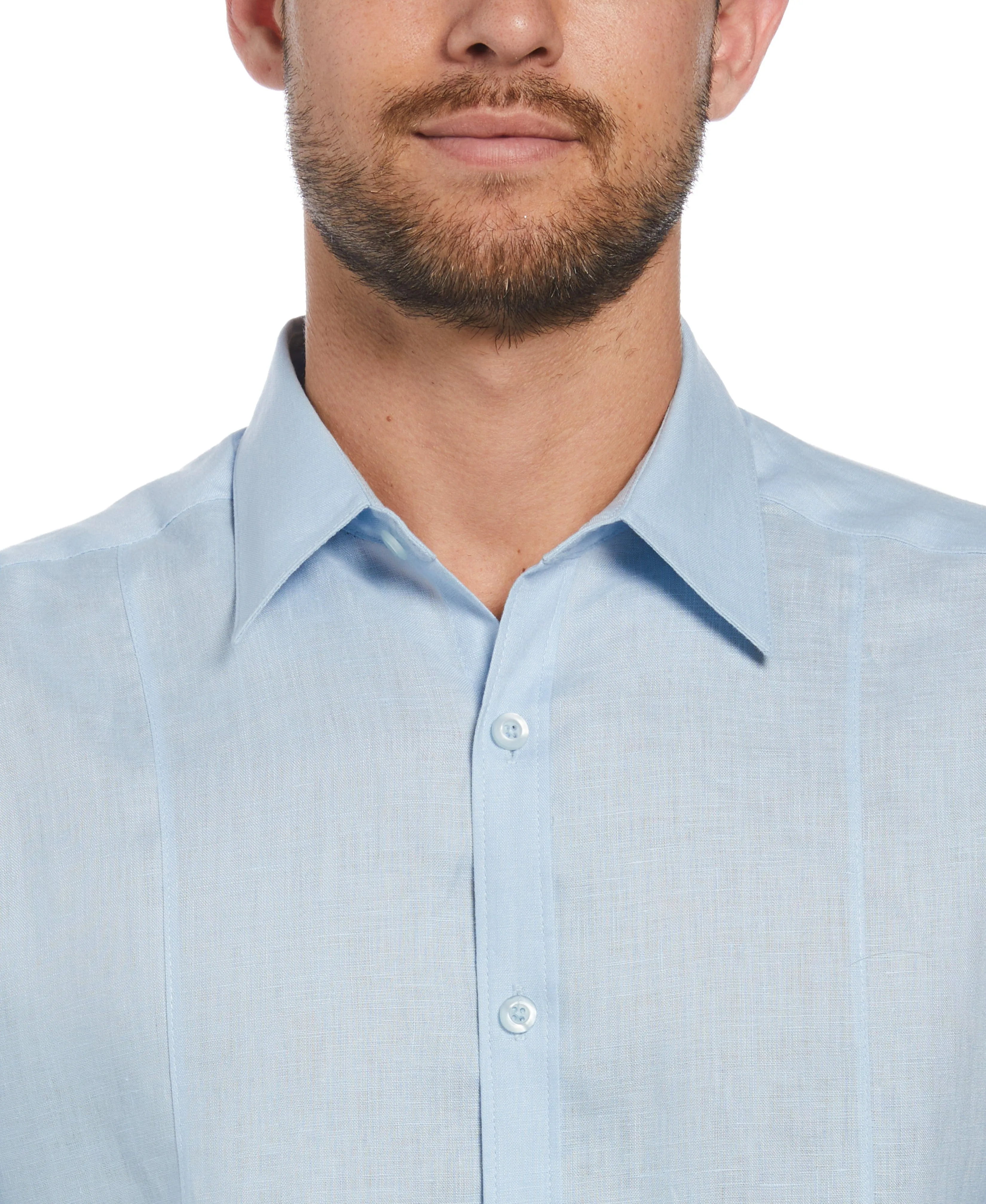 Solid Linen Sport Shirt