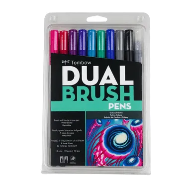 Tombow Dual Brush Pen Markers - Set of 10 (Choose Your Pack)