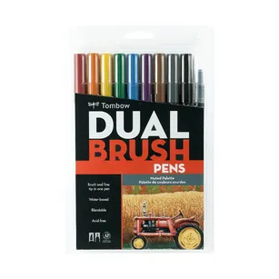 Tombow Dual Brush Pen Markers - Set of 10 (Choose Your Pack)