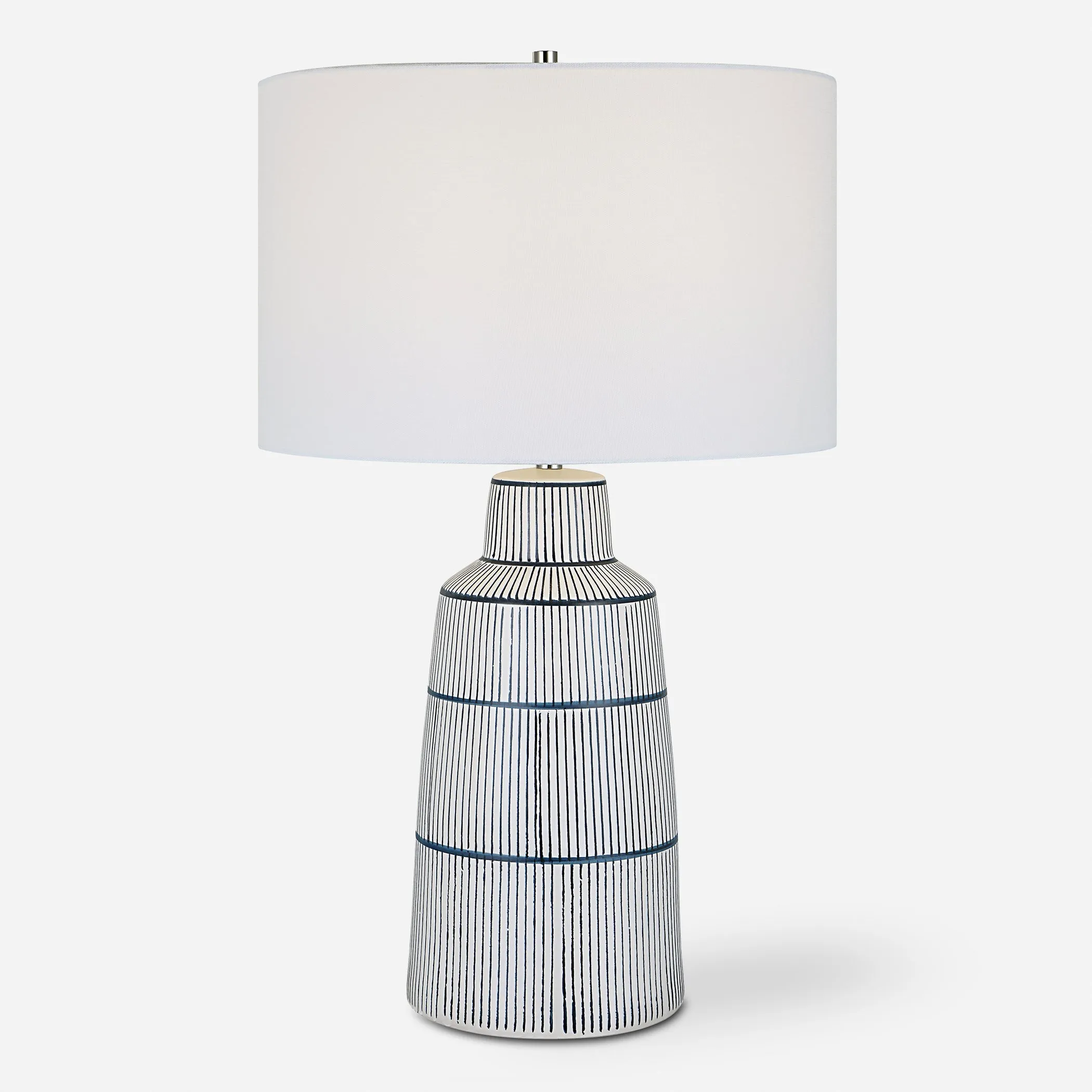 Uttermost Breton Nautical Stripe Table Lamp