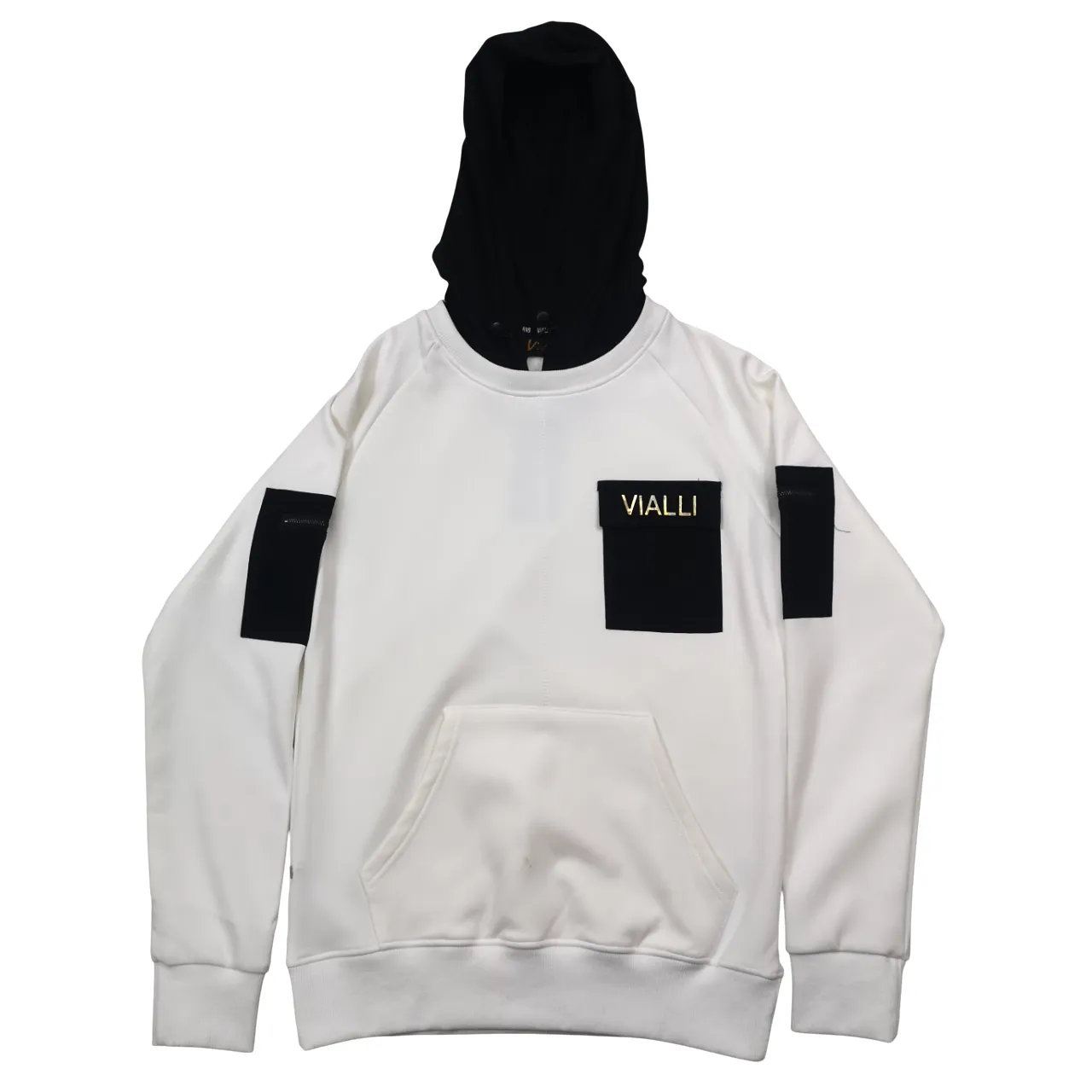 Vialli White Vista Hoody